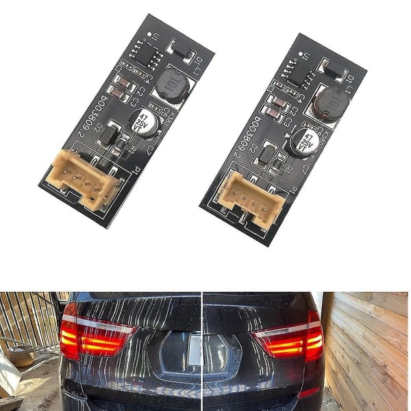 B003809.2 Til X3 F25 10-17 2 stk. Baglygte LED Reparationskort Baggrundsbelysning LED Driver C