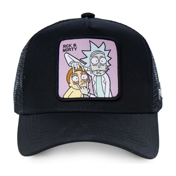 Rick Morty Baseball Cap Cartoon Mesh Cap Sommar Utomhus Baseball