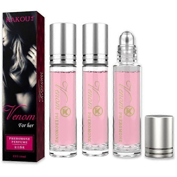 3 stk Feromoner for Kvinner, Maviere Feromoner, Feromoner for Kvinner Venom, Venom for Hennes Feromoner, Langvarige Feromoner