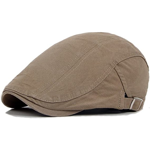 Justerbare Newsboy-hatte til mænd Flat Cap Mens? Fashi