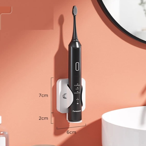 Vægmonteret elektrisk tandbørsteholder Badeværelse Autolås Re