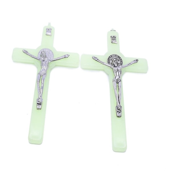 Handgjorda krucifix väggkors - Plast katolska krucifix för heminredning