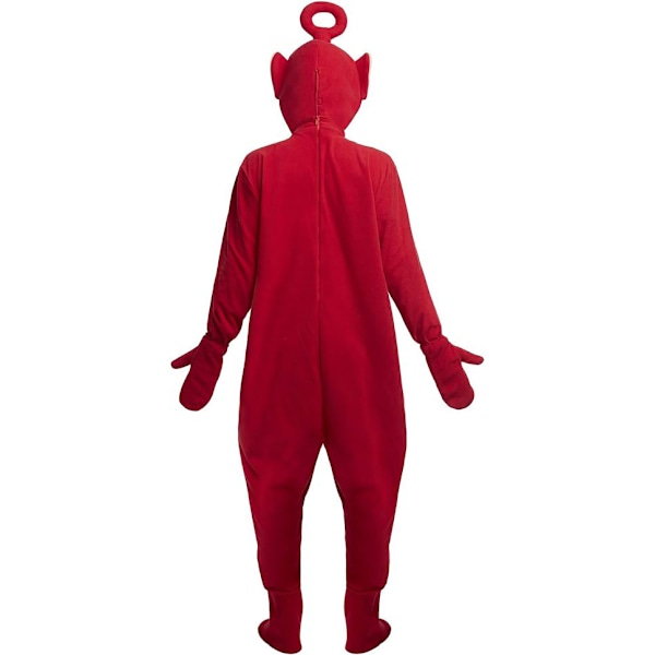 Tinky Winky Teletubbies Voksen Fancy Dress Stag Kostume rød red 150cm