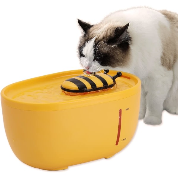 Kissan suihkulähde, kissan koiran vesilähde 2L hiljainen automaattinen juoma