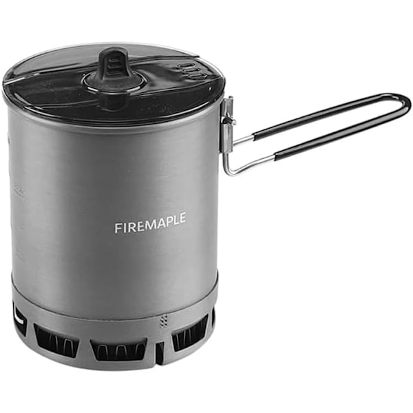 600 ml G3 Ultralight Campingkeitin, Kevyt Ulkoilun Tehokas Kokoontaitettava Lämmönvaihdin Keitin, Kannettava Vaellukselle Matkoille