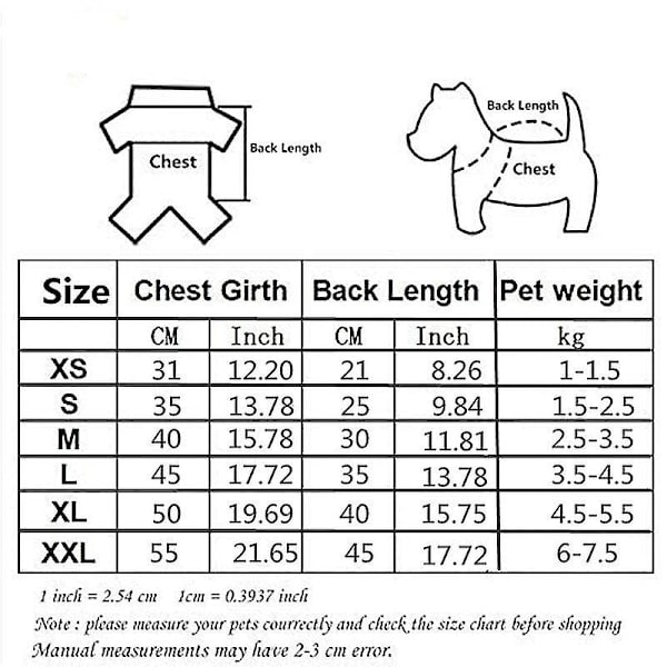 Vattentät Hundkläder Valp Glänsande Jacka Vinter Varm Hundkappa Väst Kläder för Chihuahua Fransk Bulldog Små Hundar T-shirt 5 XS
