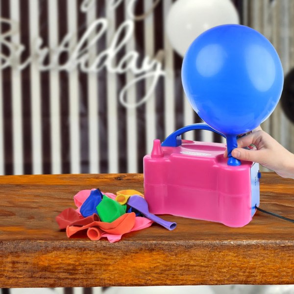 Elektrisk blåser for å blåse ballonger Multifunksjonelle hurtigblåsingsverktøy for dekorasjon av festevents