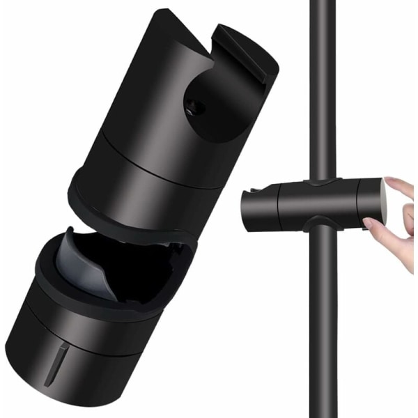 Bruseholder, Universal Sort Brusehovedholder til 24mm