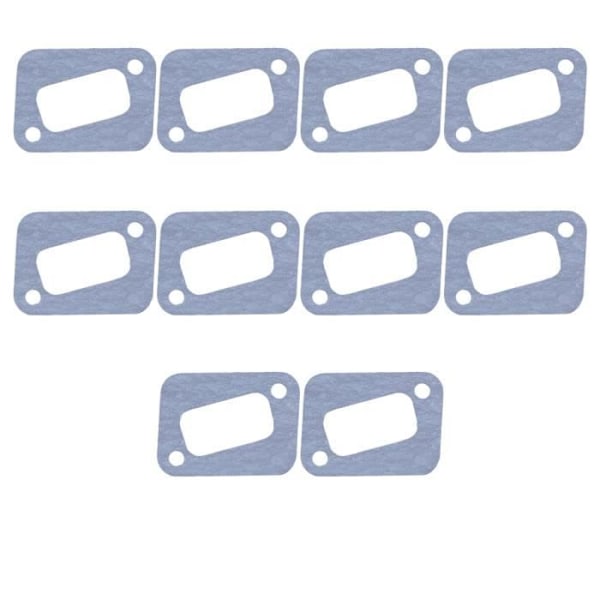 10 Ljuddämparpackningar Kompatibla med Husqvarna 340 345 346XP 350 351 353 Jonsered CS 2145 2150 2152 2153 Motorsåg 503 86 25-01 Hg