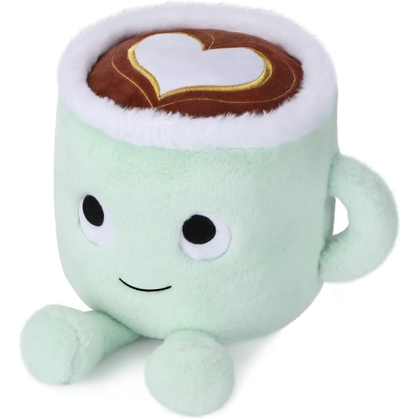 Latte pehmolelu, 30 cm täytetty kahvimuki Plushie tyynynukke, pehmeä kuppi Fluffy