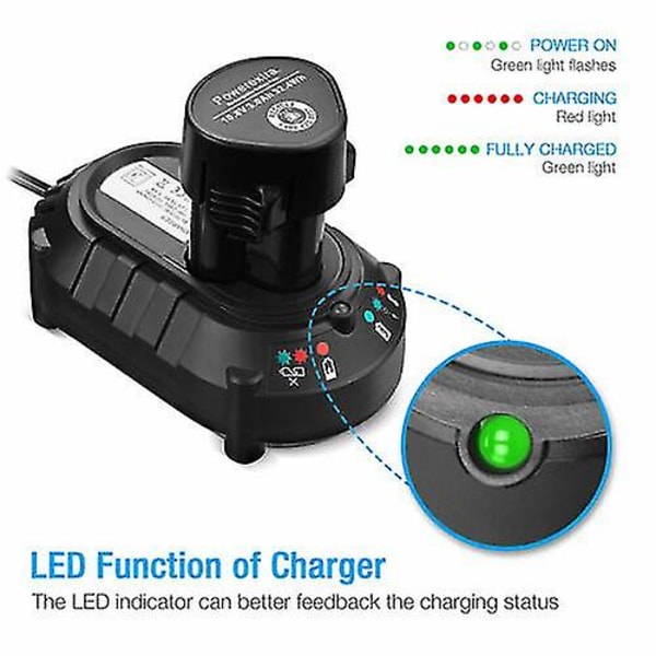 Dc10wa Dc10wb Bl1013b 10,8v 12 Volt Batterioplader til Makita Litiumbatteri