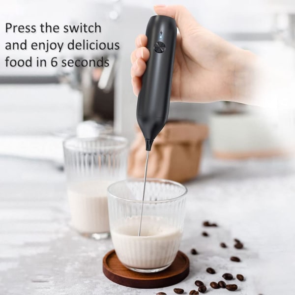 Handheld electric milk frother, egg beater