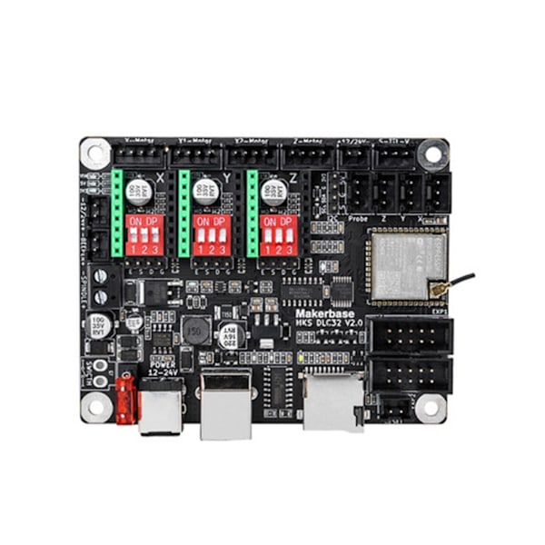 Makerbase MKS DLC32 V2.1 CNC-styrkort GRBL 32-bitars Offline-styrenhet TS35-R Pekskärm LCD för 3D-gravyr