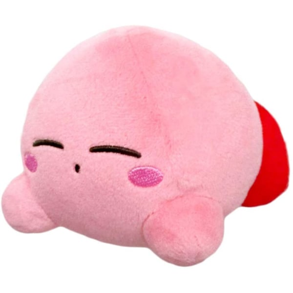 Sleeping Kirby All-Star Series 8-tums plyschleksak kisande Kirby litet hänge 20 cm