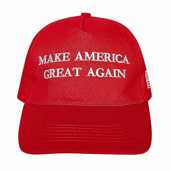 Brodert baseball-caps med Keep Make America Great Again