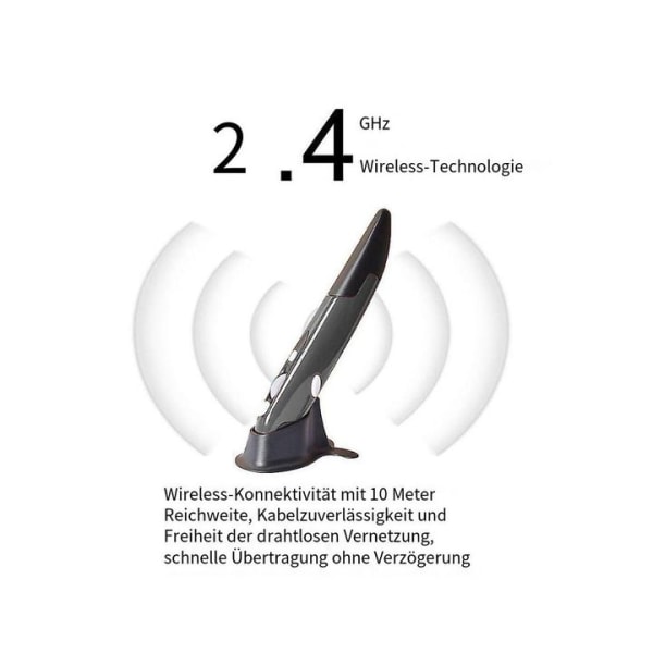 Optisk 2,4 GHz USB-mus (optisk), minimus (Dpi) til pc-notesbog