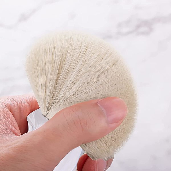Nageldammborste, nageldammborste, ta bort akrylnagelpulver makeupborstar Manikyrborste Dust Cleaner Tools