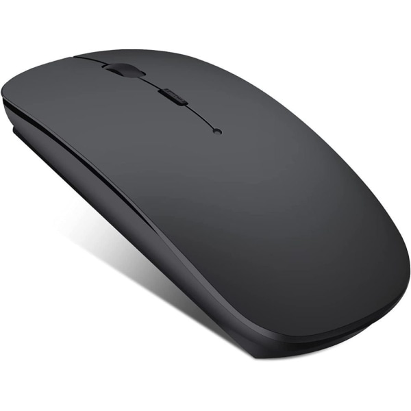 Bluetooth-mus, oppladbar lett trådløs mus