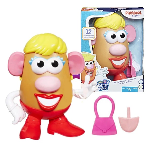 Hasbro Toy Story Mr. Potato Head & Mrs. Potato Head Actionfigurer Pædagogisk Legetøj Samling Gave Mrs Potatoes