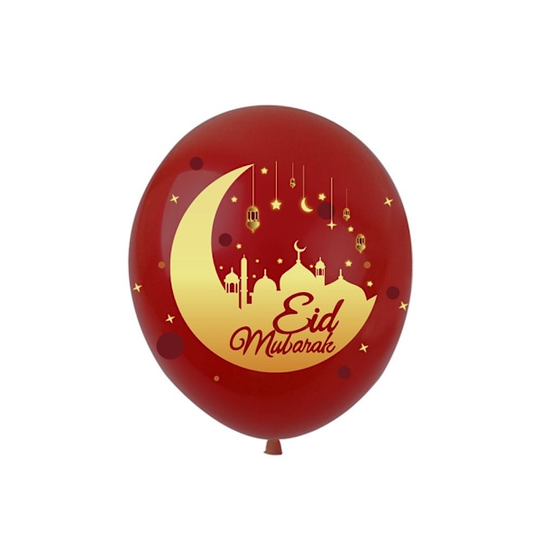 EID MUBARAK Ramadan Fest Dekoration Banner Ballonger