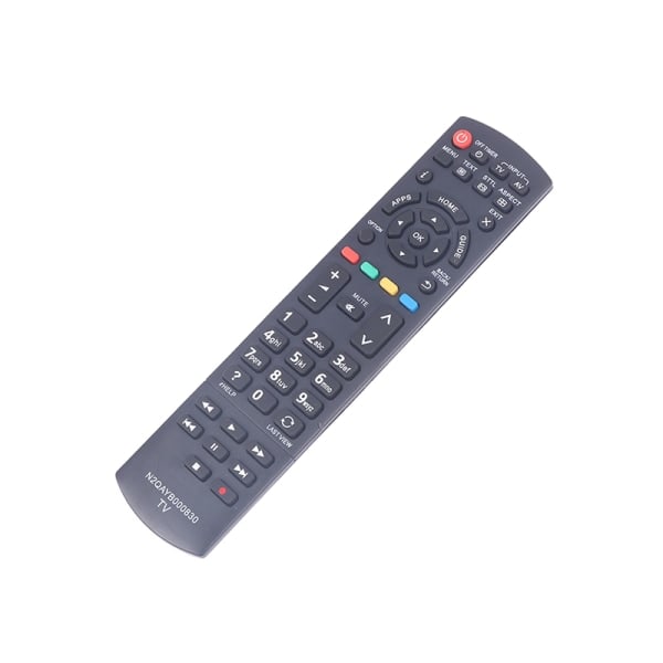N2QAYB000830 Fjernbetjening Udskiftning til Panasonic LED TV N2QAYB Sort One Size Sort Black One Size