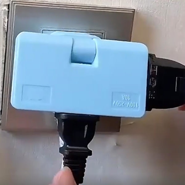 Rotate Eu Plug Converter 3 in 1 Roterbar Outlet Extender 180 tiehöylät f?rl?ngningsplugg Mini Outlet Ada
