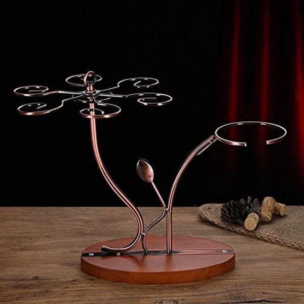 Wine glass holder, cup holder, metal wine glass holder, drying system