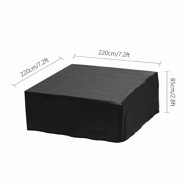 Beskyttende trekk for spa 220*220*85cm, boblebad, basseng, Ba