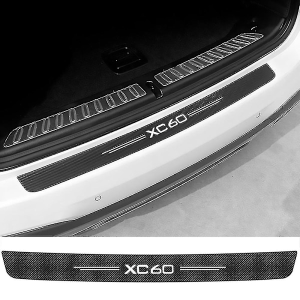 Hiilikuitu Auton Takapuskurin Tavaratilan Suojaus Tarrat Kalvot Volvo Xc60 2021 2020 2019 2018 2017 2016 2015 2013
