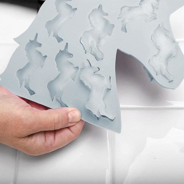 Unicorn Ice Cube Tray -form for godteri