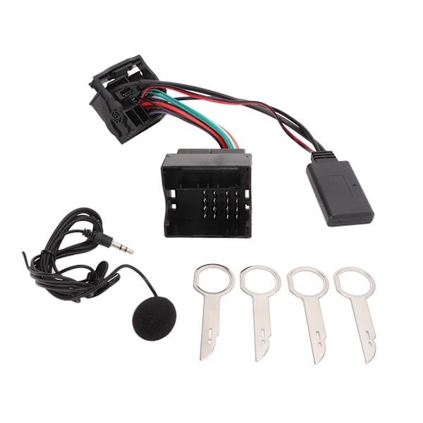 Bluetooth 5.0 Langaton Äänensovitin Aux-Liitäntäkaapeli Mikrofonin Korvaaminen Ford Focus Mondeo Fiesta Fusion 6000CD:lle