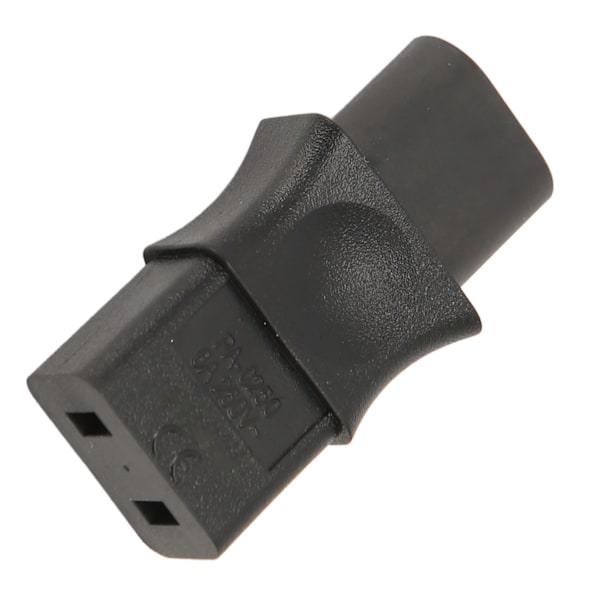 IEC320 C8 til IEC320 C9 Adapter C8 Han til C9 Hun Konverter Strømkonverteringskontakt AC 250V 6A 1500W