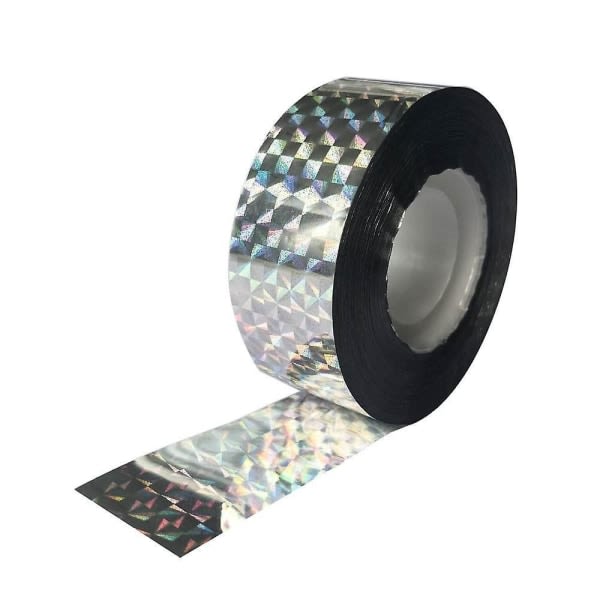 Fugleafvisende reflekterende tape, fugleafvisende tape, dueafvisende tape (2,4 cm*50 m)