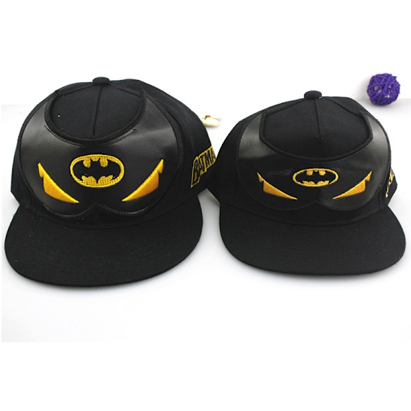 Batman Justerbara basebollkepsar för män, Unisex solhattar med snapback-stängning Red