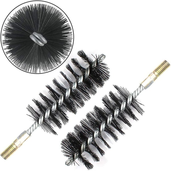 Pipe Cleaning Brush Hedgehog Skorstenssopning Wire Brush Stove Pipe Brush Internal and External Cleaning 50 Mm Length 110 Mm