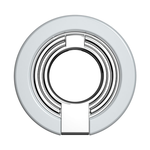 Magnetisk Ringgrepp & Ställ för iPhone 16/15/14/13/12 Pro Max - 360° Roterande MagSafe Telefonhållare med Fingerrem Style 2