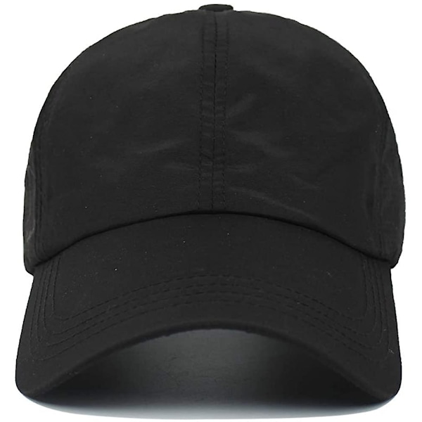 Womens Criss Cross hästsvans cap Justerbar hög Mes
