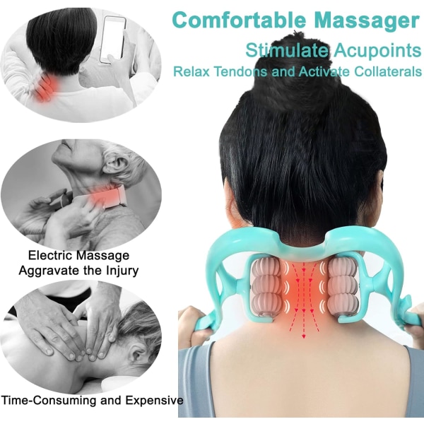 Nackmassager for smertelindring djupvävnad, nacke og