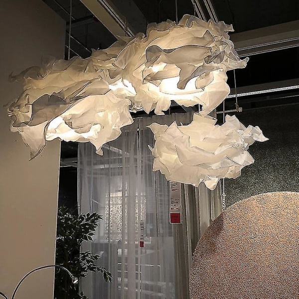 1. Art Diy -pilvivarjostimen kukkavalaisinvarjostin kattolampunvarjostimen koristelu