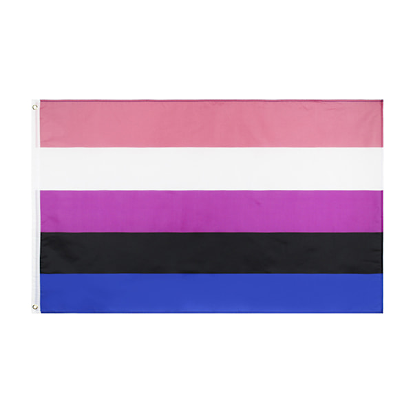 90X150cm LGBT Genderqueer Genderfluid Sukupuoli-identiteetin lippu