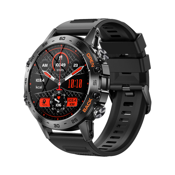 Smart Watch, Bluetooth-opkald, Health Tracker med Hea