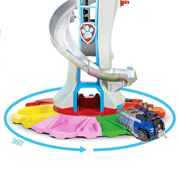 Paw Patrol Udikkelsestårn med Musik, Lys & 6 Hundefigurer - Fantastisk Gave til Børn[YD]