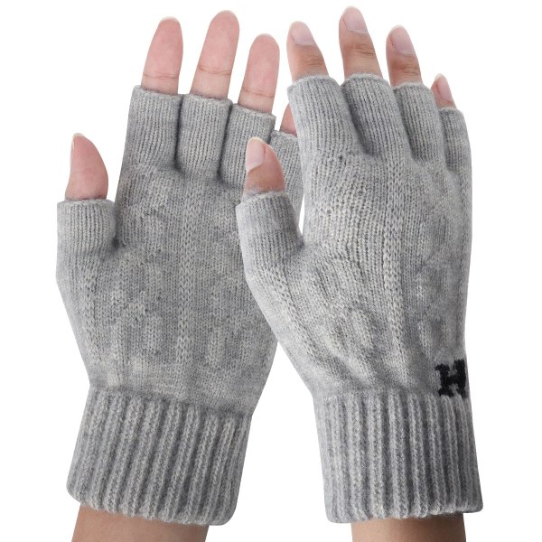 Vinter Fingerless Gloves-Knit Fingerless