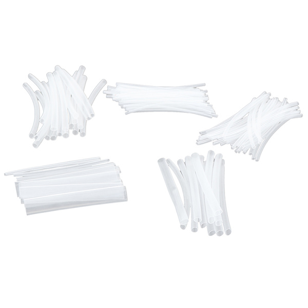 150 stk 100 mm 2:1 Krympeflex Polyolefin Transparent