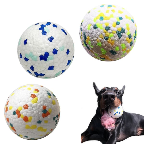 Bästsäljande 3st Interaktiva för barnsjukdomar Hög studsande hem Lättviktsträning Hundleksaksboll