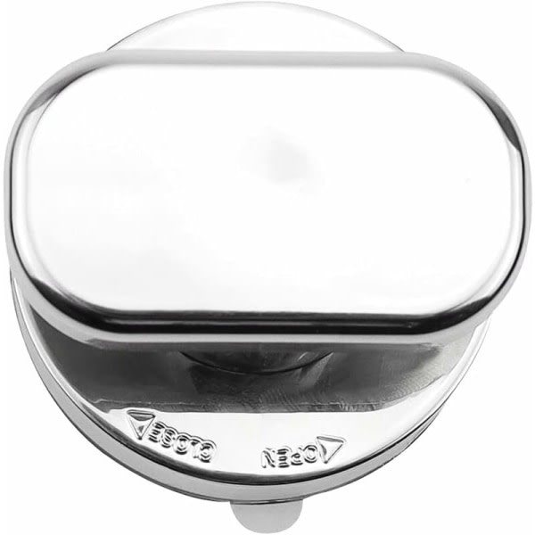 Glasdörr dusjsughandtag Stark sugkoppslåda Glasspegel Väggkakelhandtag - 2-pack (sølv)