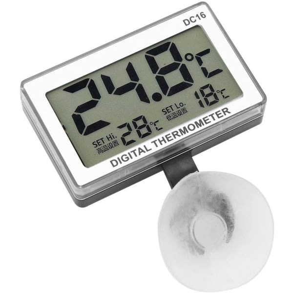 Digital LCD elektronisk temperaturmätare sensor termometer
