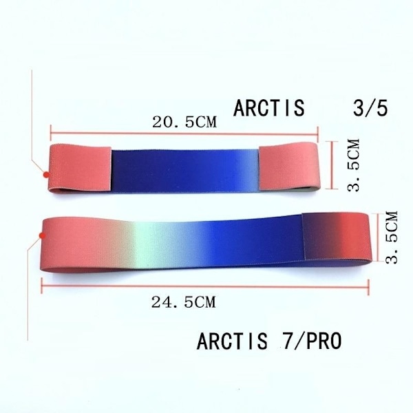 Öronkuddar / Huvudbandsdynor för SteelSeries Arctis 3 5 arctis 7/pro e hodepute