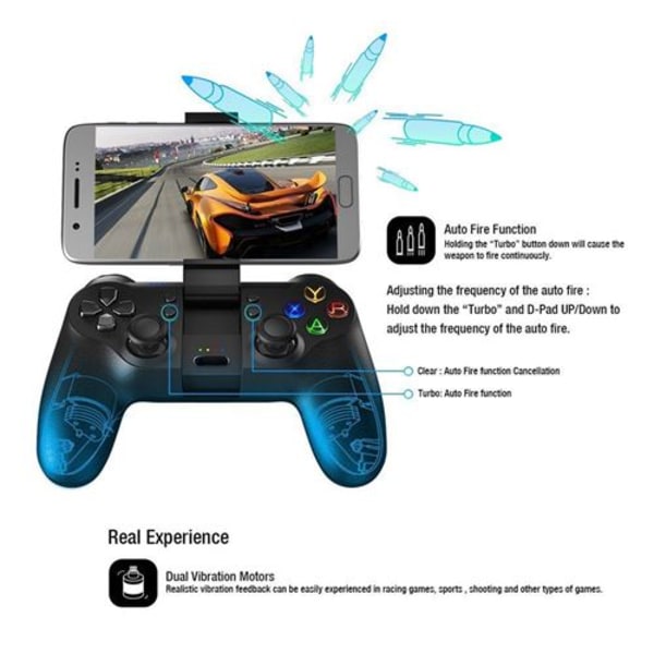 T1D-fjernbetjening til Dji Tello Drone Ios7.0 Android 4.0