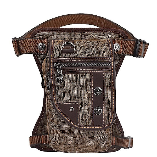 Canvas belteveske utendørs crossbody taktisk benveske